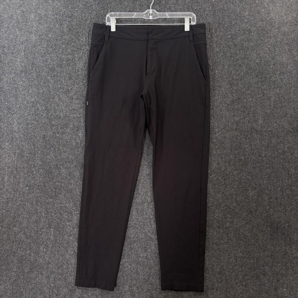 BYLT Everyday Pant 2.0 Pants Men's Large Black Stretch Chino Slim Fit Casual